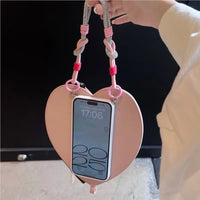Heartfelt Feline Luxe Coin Purse Phone Case (For iPhones)