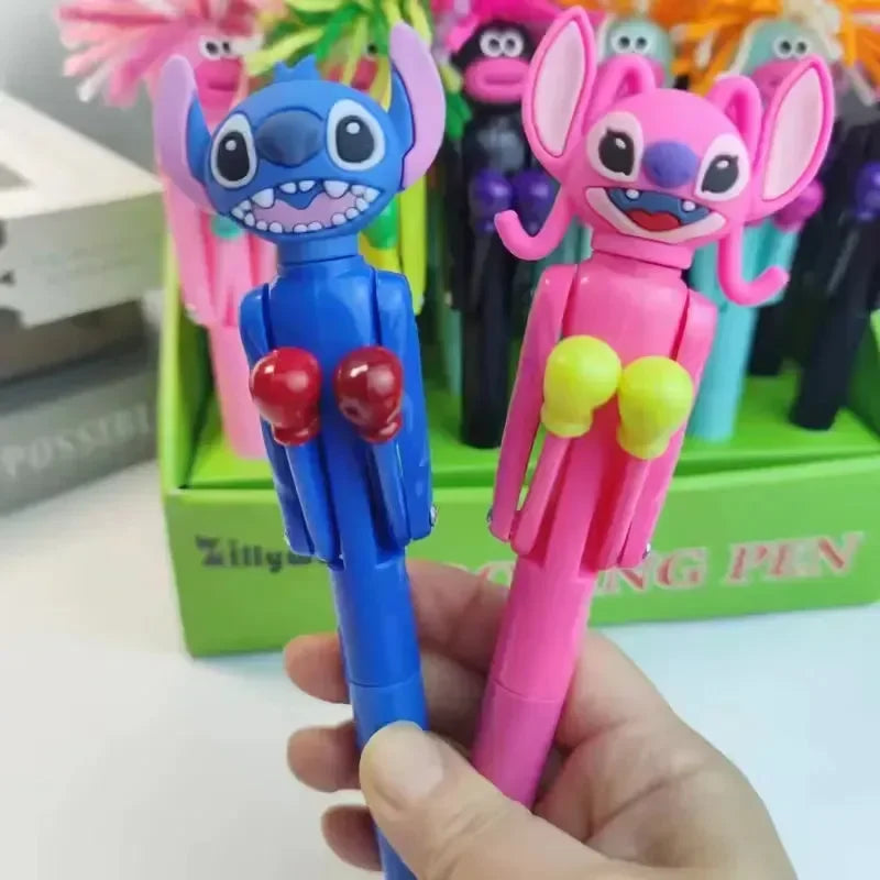 Fun Boxing Angel & Stitch Ball Point Pen