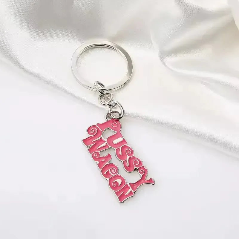 Pussy Wagon Vixen Vibes Keychain
