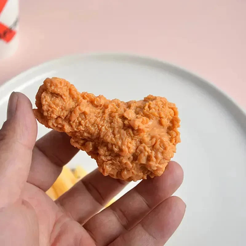 Fry-Day Feast Fast Food Keychain