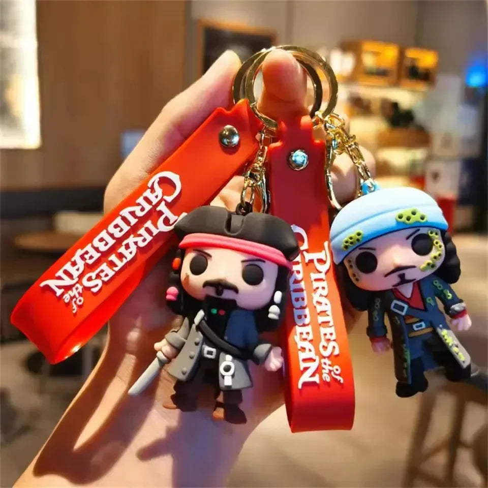 Caribbean Pirates Swag Hoist 3D Keychain