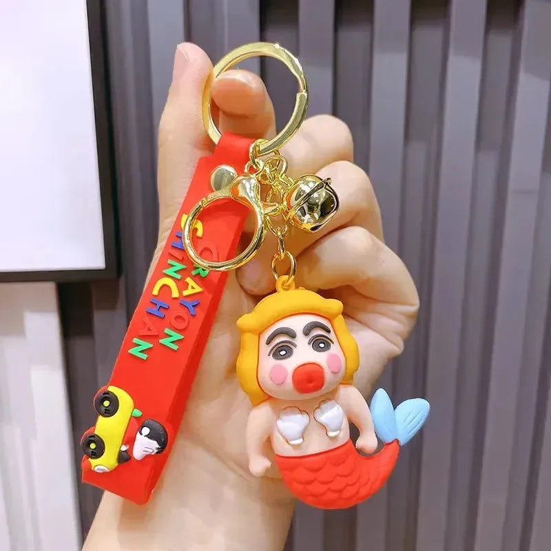 Crayon Shinchan Cosplay 3D Keychain
