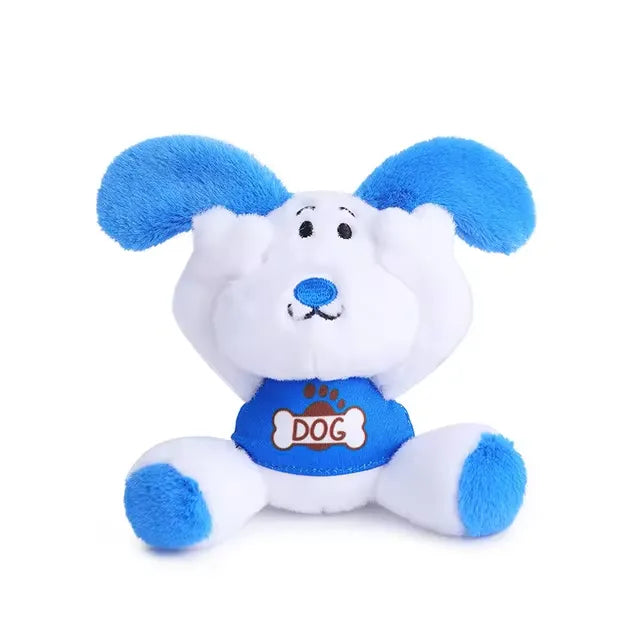 Adorable Puppy Plush Keychain