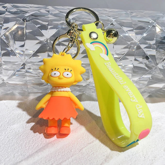 3D Simpsons Keychain