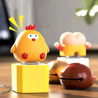 Press & Play Pals Sound & Light Keychain