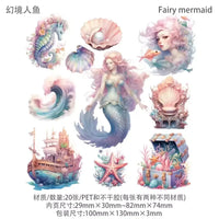 Oceanic Fantasies Sticker Collection (10 Pcs)
