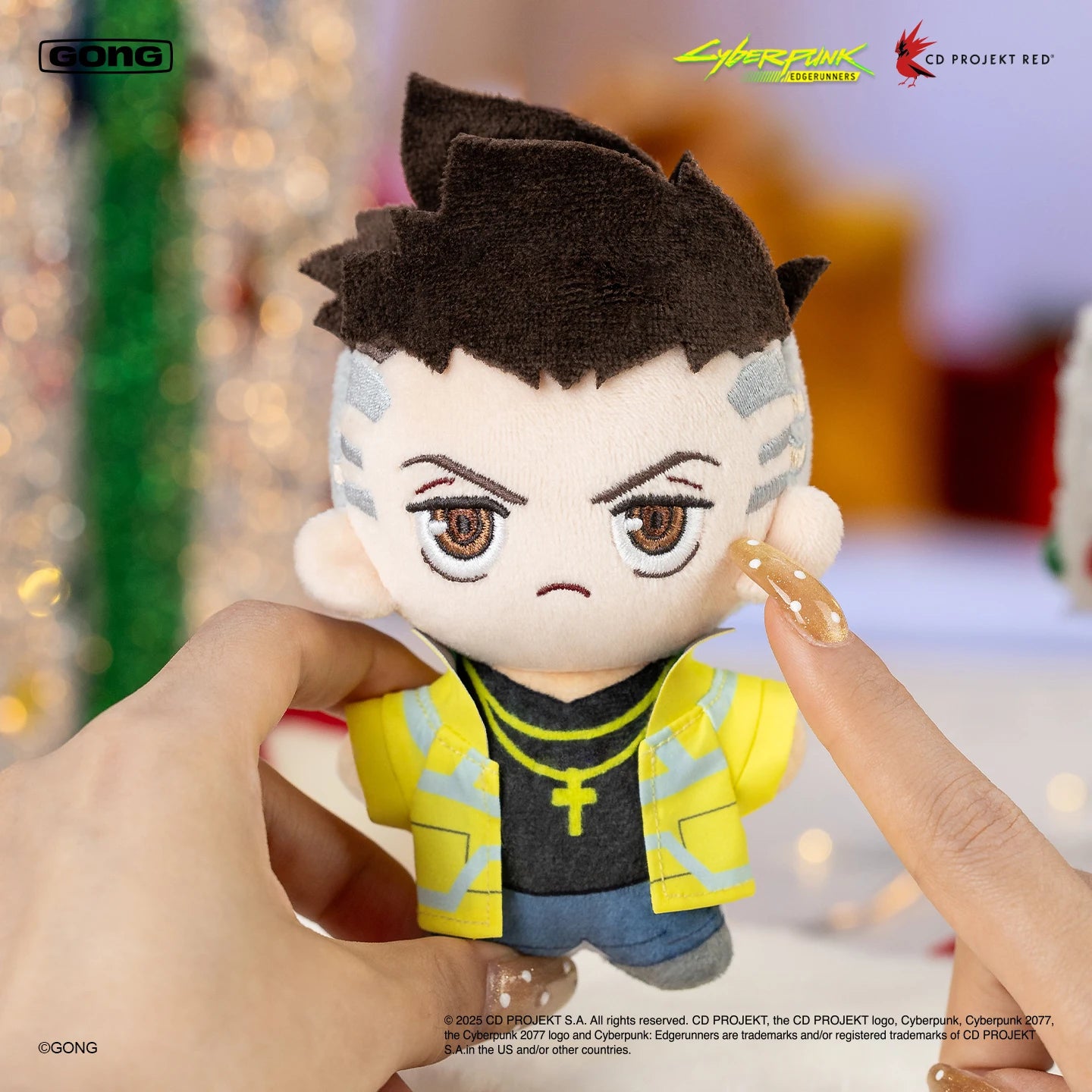 Gong Cyberpunk: Edge Walker Series Plush Pendant David Lucy Plush Doll Holiday Surprise Gift - Bear Hugs