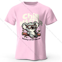 Chill Master Koala Funny T-shirt - Bear Hugs