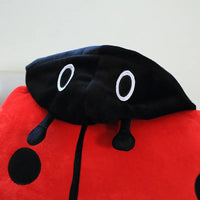 100CM Wearable Insect Plush Toys Ladybug Stuffed Cushion Funny Party Cosplay Doll Stuffed Soft Plush Sleeping Pillow Gifts - Bear Hugs