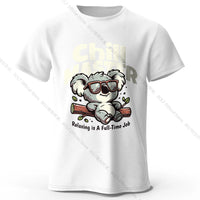Chill Master Koala Funny T-shirt - Bear Hugs
