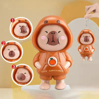 Capy Mood Face-Changing Keychain