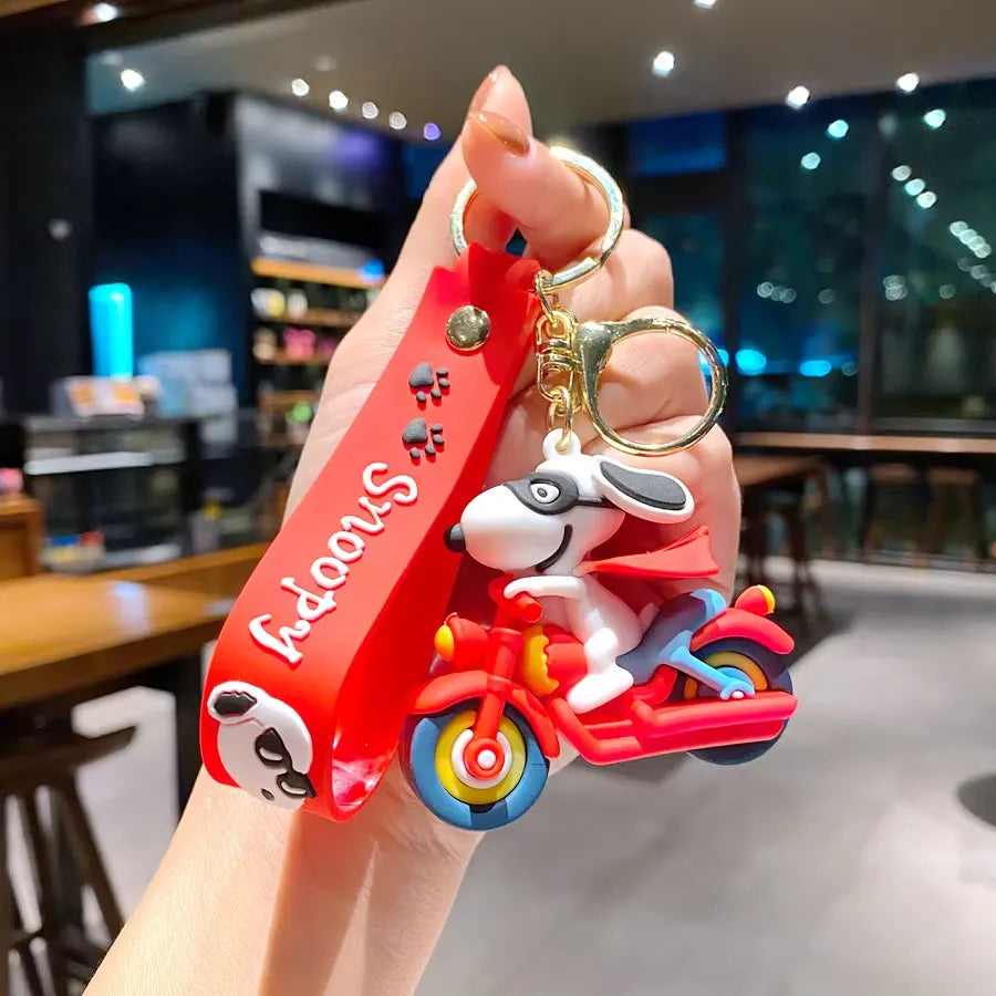 Adorable Snoopy 3D Keychain