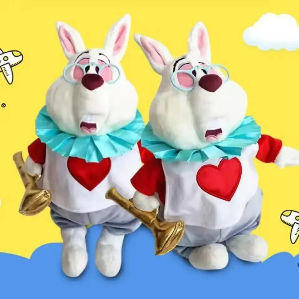 دمية أرنب بلاد العجائب (35 سم) 