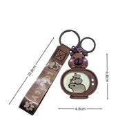 Kawaii Capybara 3D TV Keychain