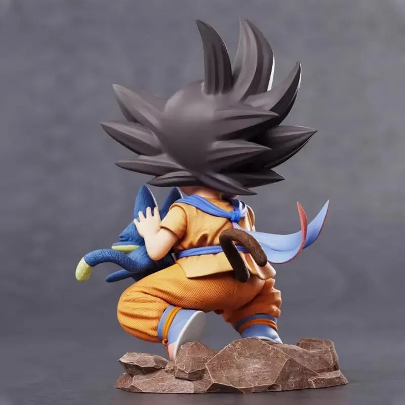 Dragon Ball Z Goku Embrace Puar Figurine (10 cm)