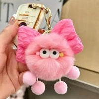 Big-Eyed Bowtie Buddy Keychain