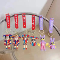 The Digital Circus Extravaganza Keychain
