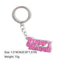 Pussy Wagon Vixen Vibes Keychain