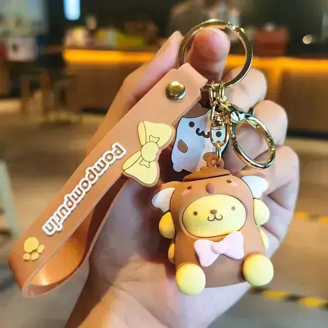 Sanrio Teddy Charm 3D Keychain