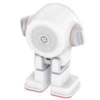 Original Letianpai Rux Robot Smart Companion Electron Ai Intelligent Automation Robot GPT Voice Fun Desktop Pet ai Robots White - Bear Hugs