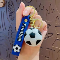 Sporty Spheres Sports Ball Keychain
