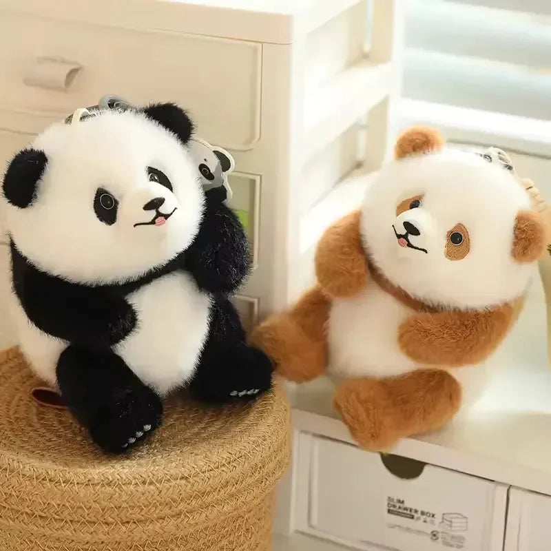 Genuine Chengdu Panda Plush Keychain