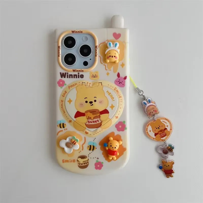 3D Disney Makeup Mirror Phone Case (For iPhones)