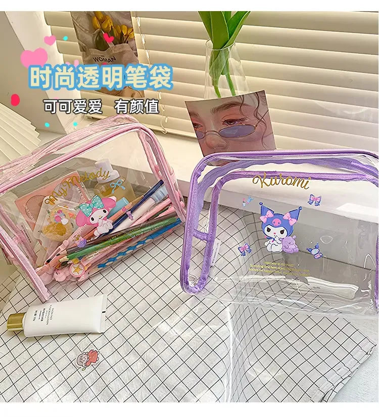 Sanrio Transparent Makeup Bag