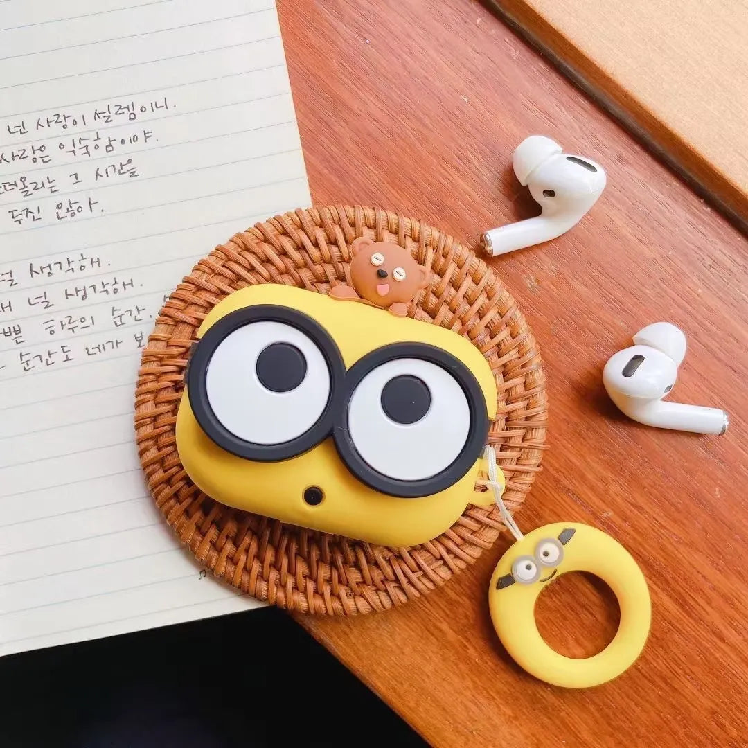 Big Eyed Minions Case (For Airpods)