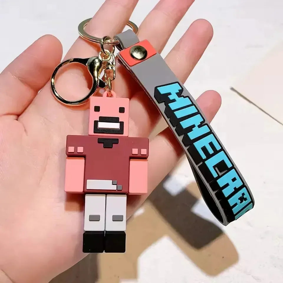 Key Chain Minecraft Minecraft Pixel Style Keychain