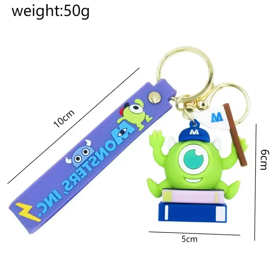 Scream Team Monsters Inc. Keychain