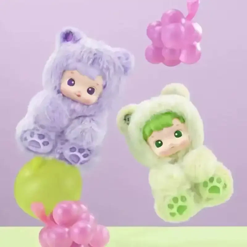 HACIPUPU Gummy Bear シリーズ ぬいぐる 2セット Hacipupu Gummy Bear Series Blind Box