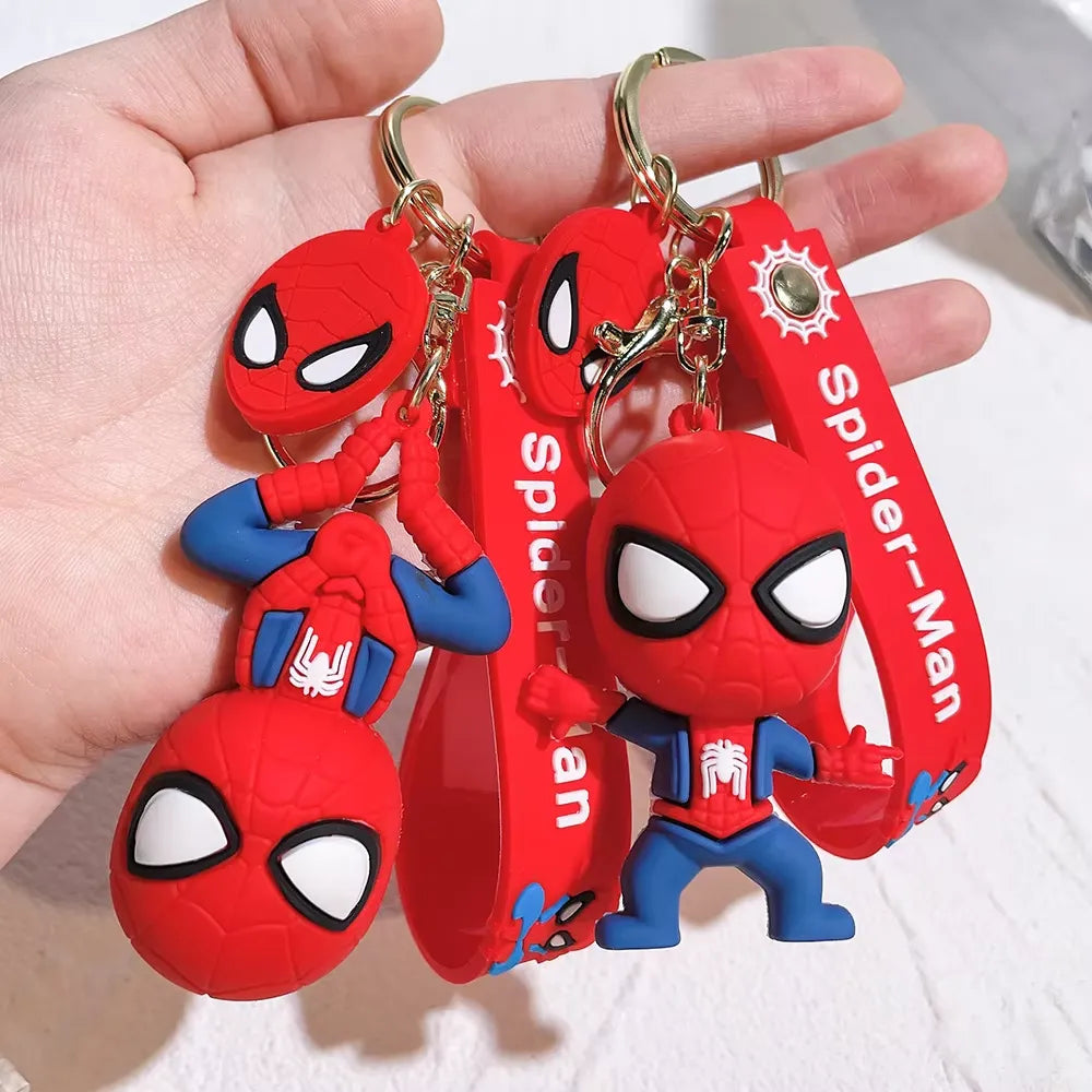 Classic Spiderman 3D Keychain