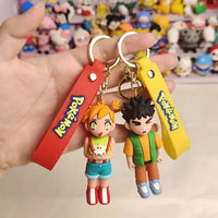 Classic Pokémon Character 3D keychain