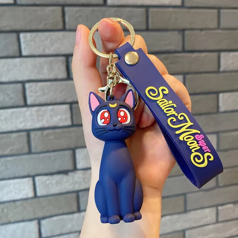 Sailor Moon Cat 3D keychain