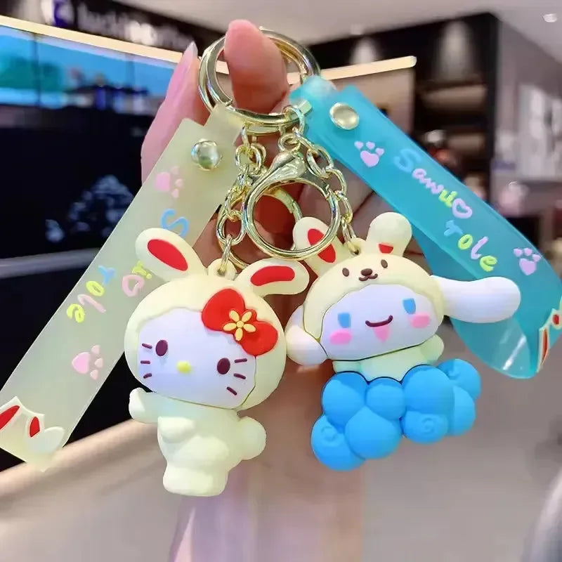 Sanliou Bunny Ears 3D Keychain