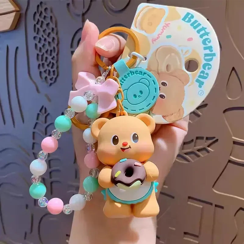 Porte-clés Donut sucré Butterbear 