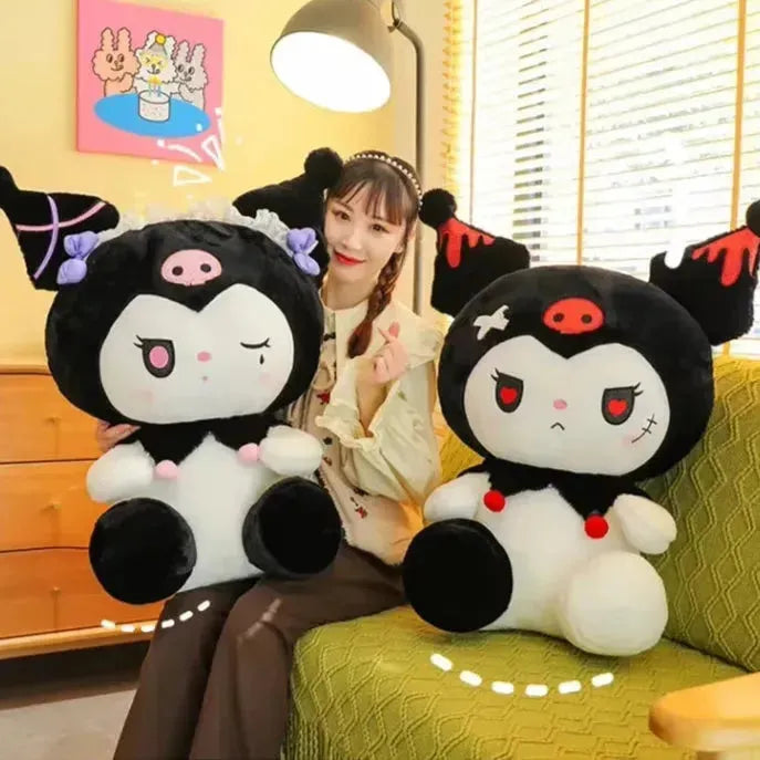 Dark Devil Kuromi Plush Toy