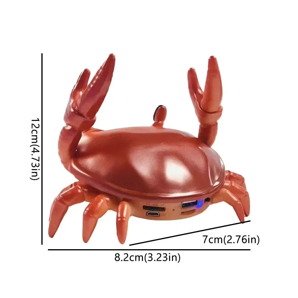 Crabby Tunes Bluetooth Speaker & Phone Stand