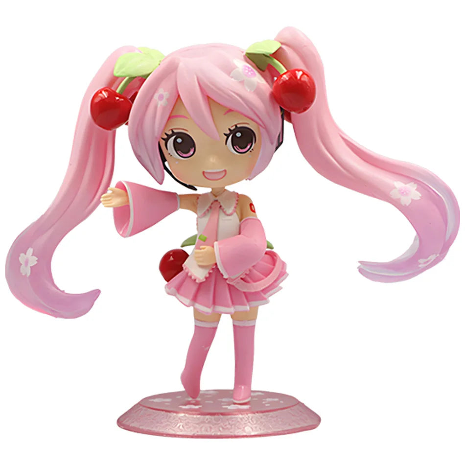 Hatsune Miku Desktop Cute Action Figure 16cm New Tokyo Series Kimono Anime Figurine Kawaii Girl Model Toy Giftible Toy - Bear Hugs
