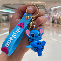 Sky-High Friends Cartoon Keychain