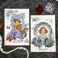 Lace Dream Frame Collage Sticker Pack (10 Pcs)