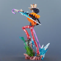 33cm/12.99in Anime ONE PIECE Figure Brook Action Figures Pvc Burukku Statue Desktop Ornamen Collection Model Toys Gifts - Bear Hugs