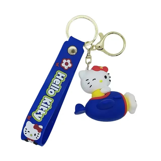 Sanrio Aeroplane 3D Keychain