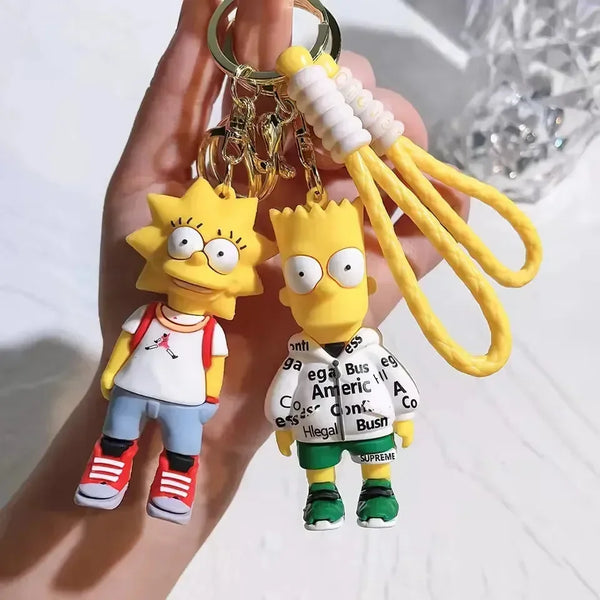 Simpsons 3D Fashionable Keychain | Buy Best Keychains Online India