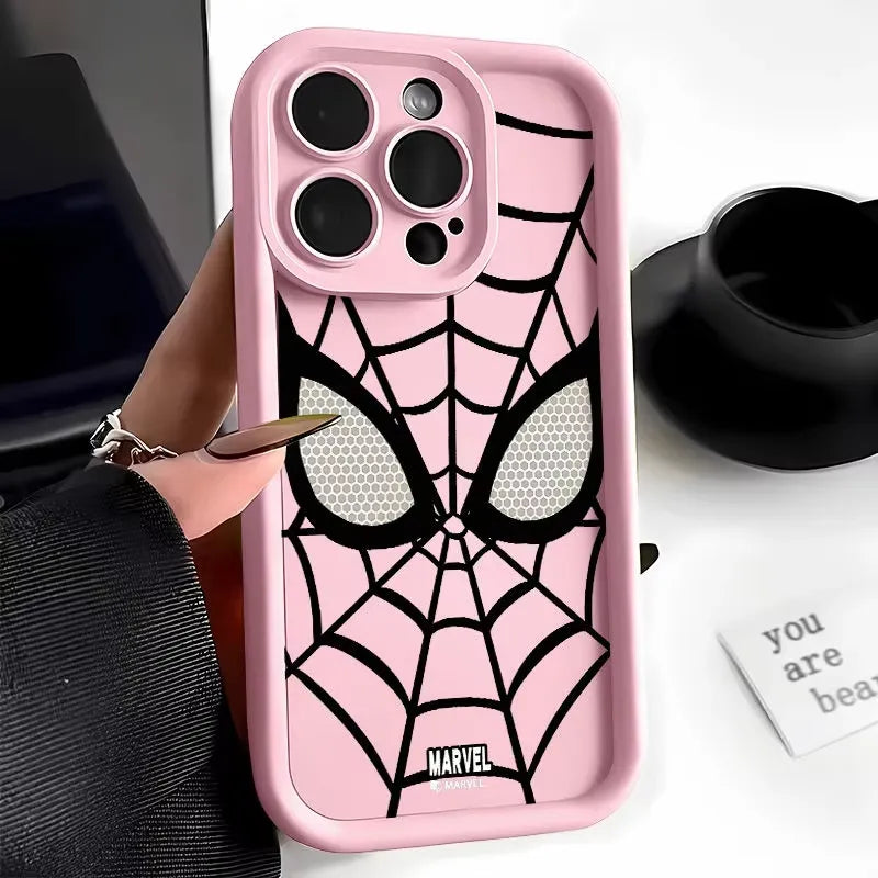 Spiderman Silicon Phone Case (For iPhones)