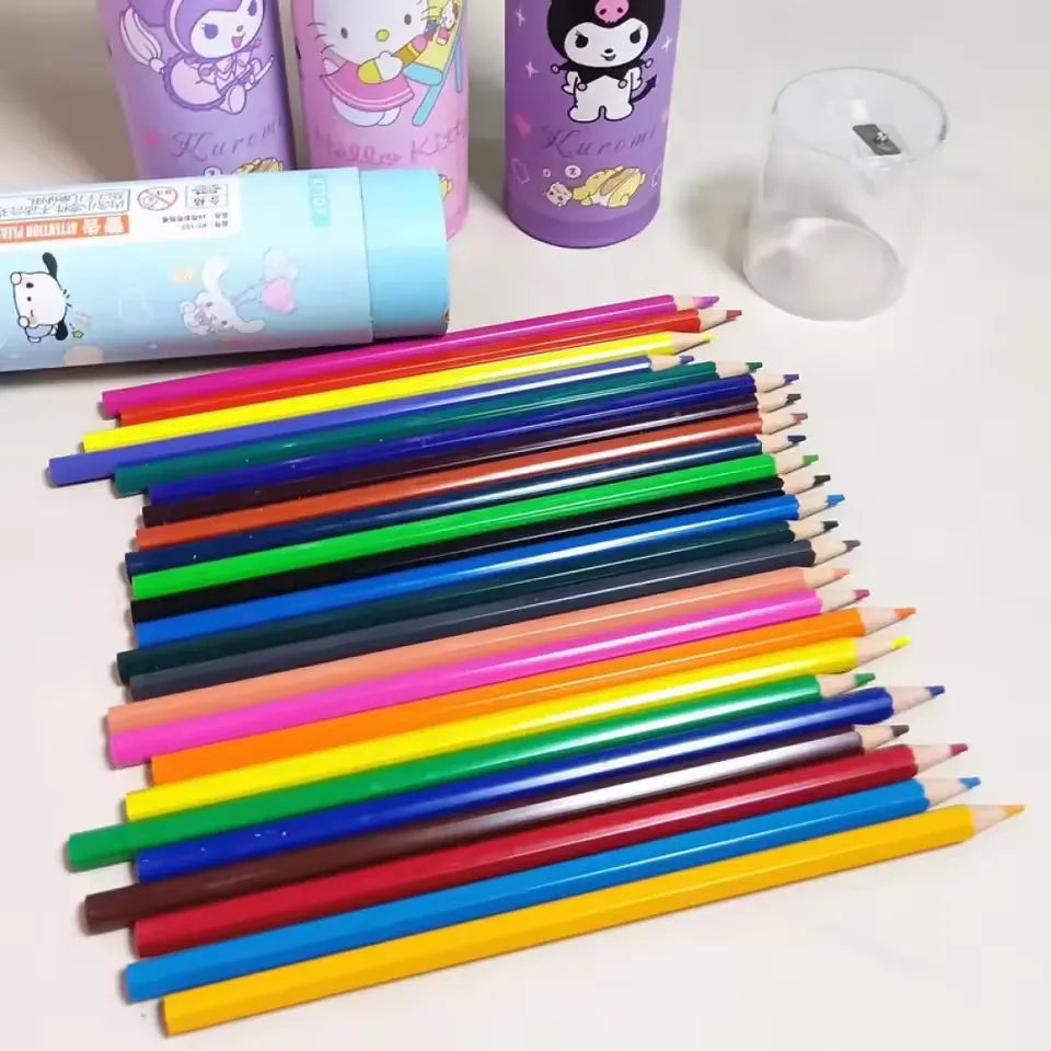 Sanrio Kuromi Pencil Colour Set