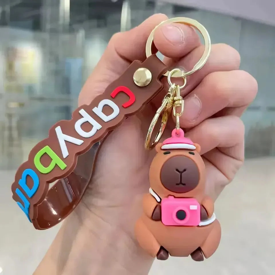 Capy Cozy Companions 3D Keychain