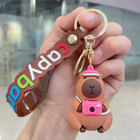 Capy Cozy Companions 3D Keychain