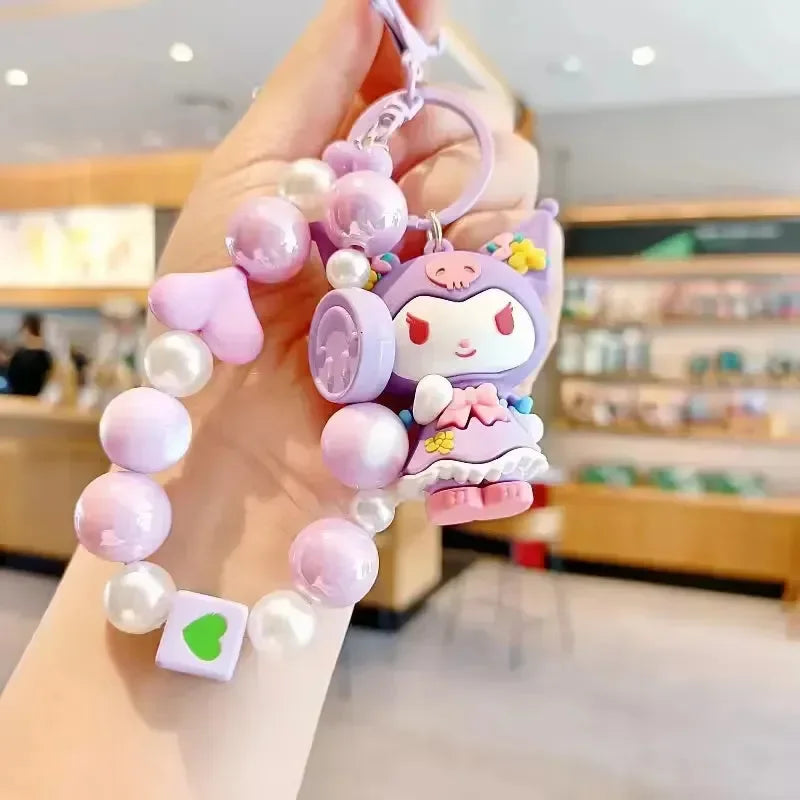 Porte-clés 3D Sanliou Kawaii Pearl